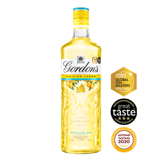 GORDON'S SICILIAN LEMON DISTILLED GIN 70cl