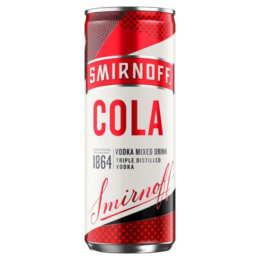 Smirnoff Vodka &  Cola