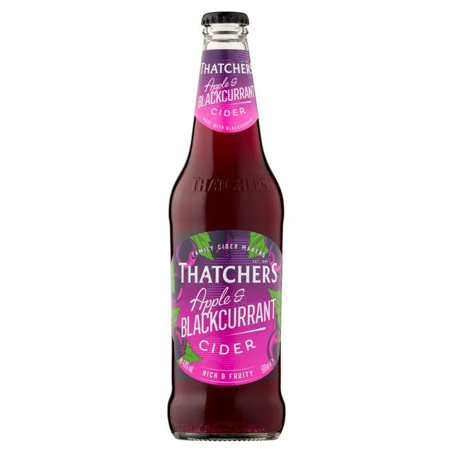 Thatchers Apple & Blackcurrant Cider 500Ml